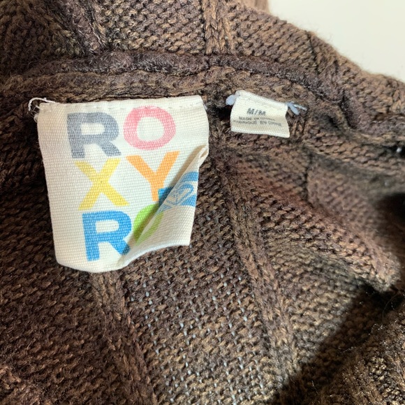 Roxy Ribbed Hooded Sweater M - Picture 5 of 5